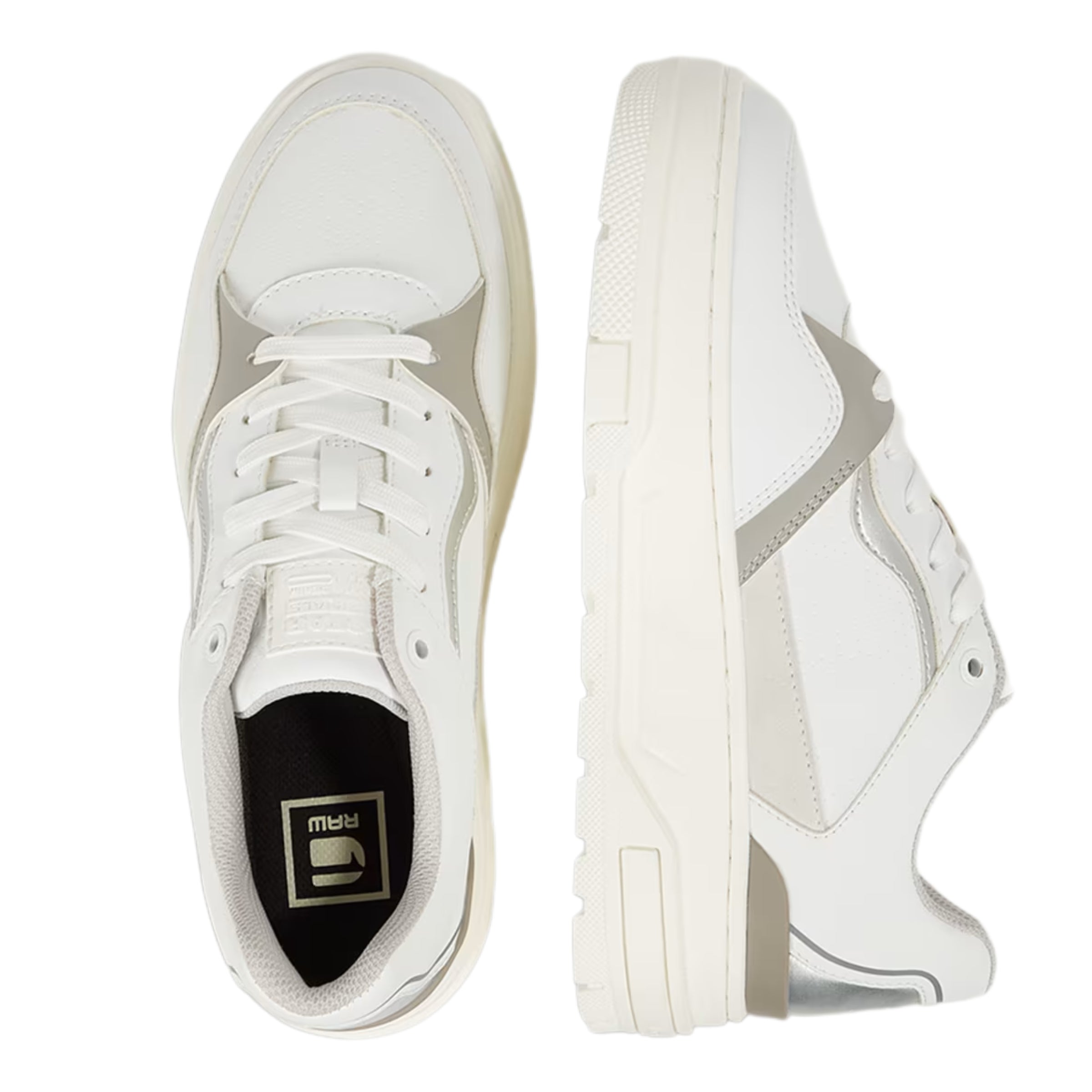 G-Star Sneaker Ladies Lhana Iii Lea White-Silver